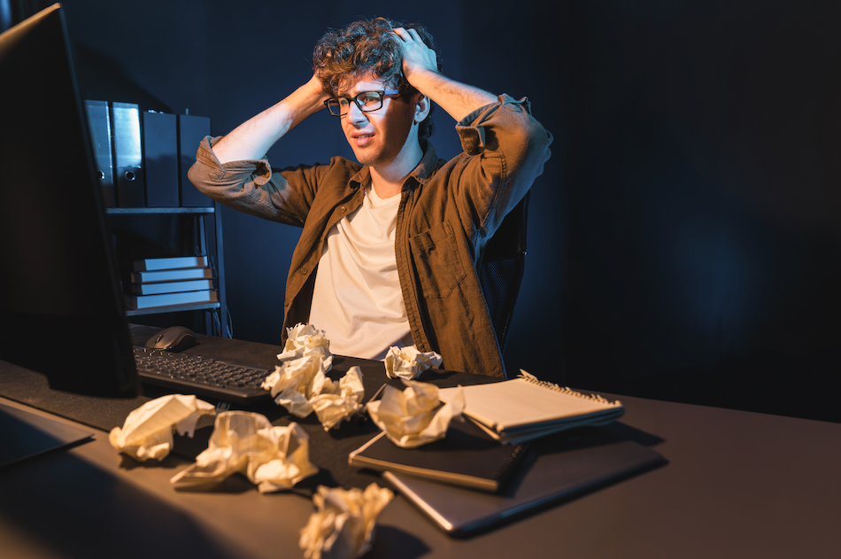 Stressed Designer